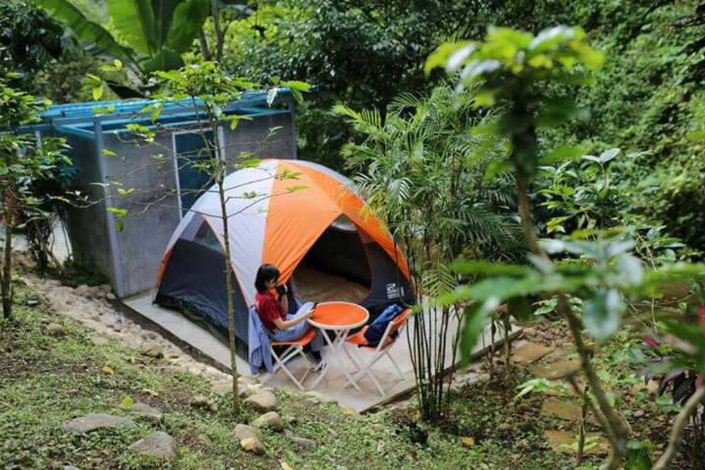 The tent.