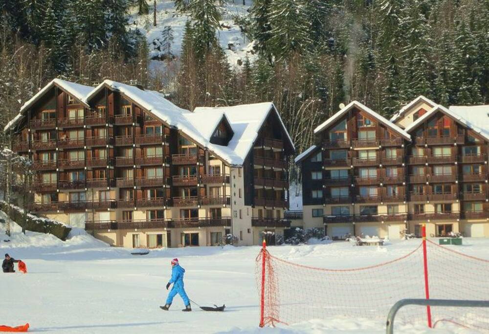 La résidence en hiver