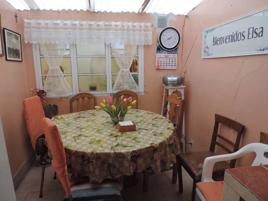 Cocina y comedor diario