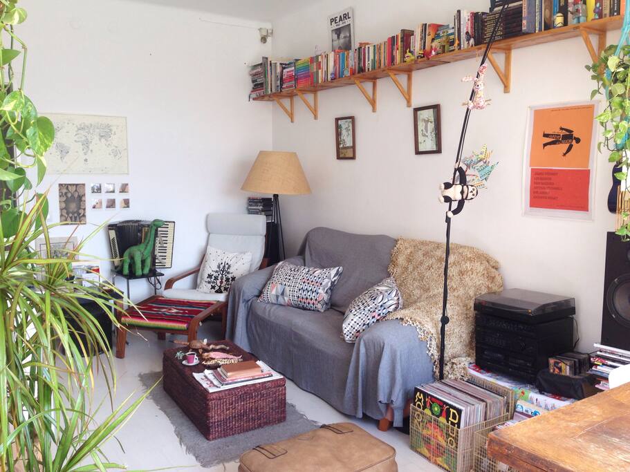 The living room