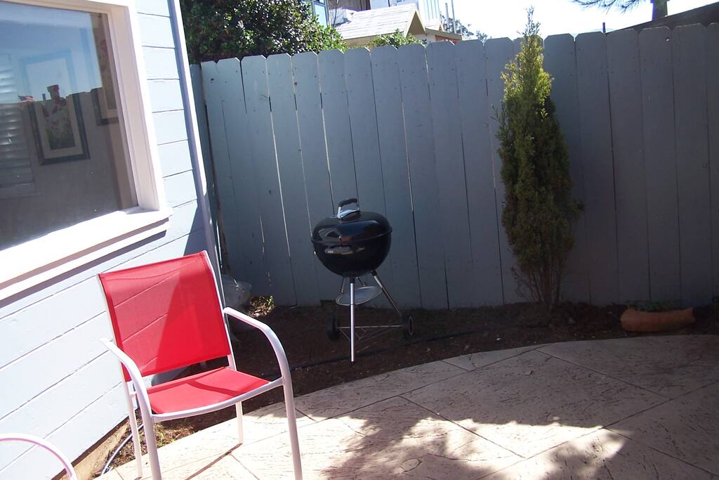 BBQ some local fish or Hurst famous beef in your Weber BBQ.