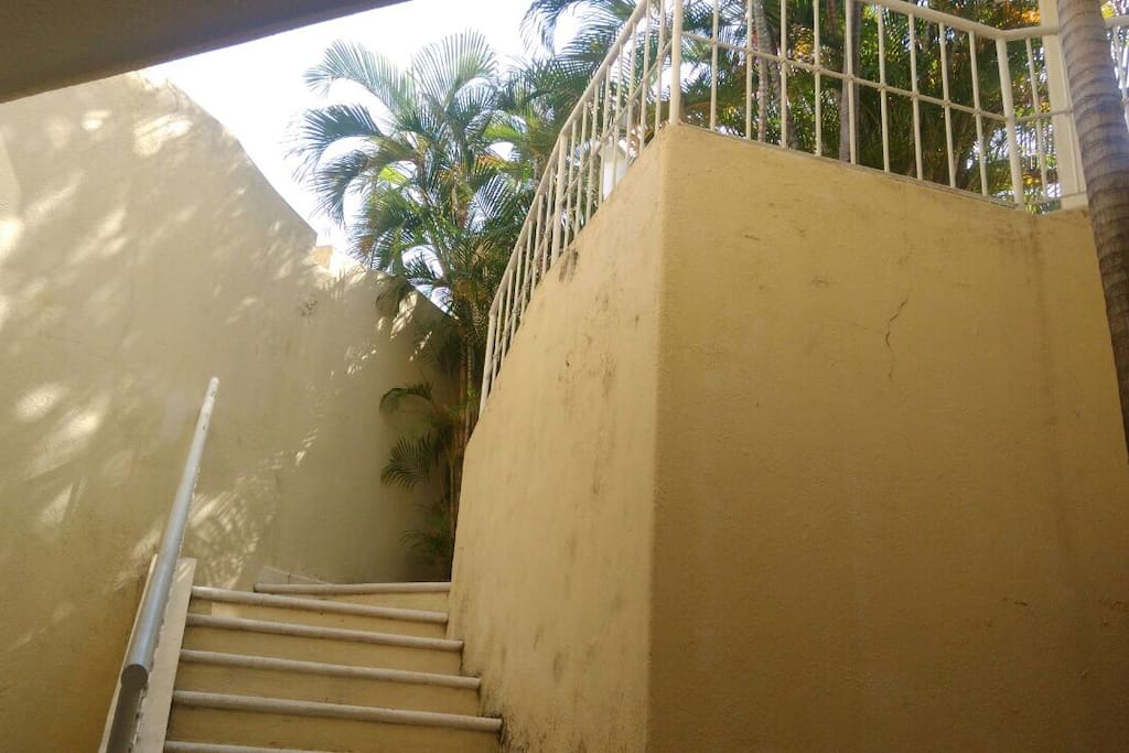 Está es la entrada de la casa