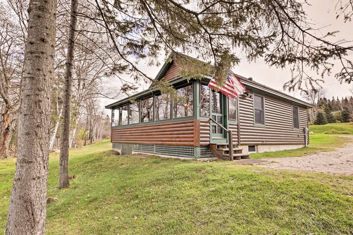 Rustic Log Cabin On Rangeley Lake W Mtn Views Cabins For Rent In Rangeley Maine United States