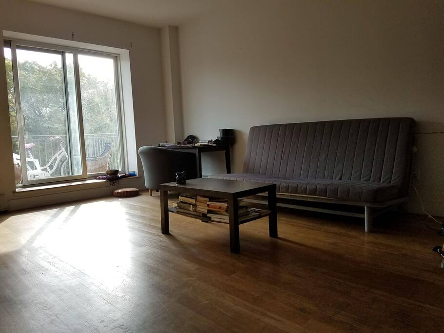 A Balcony for Smokers or Coffee Drinkers.