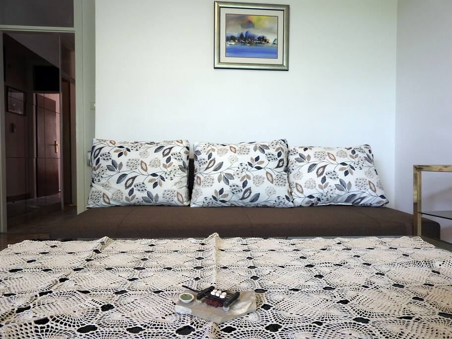 Sofa in living room