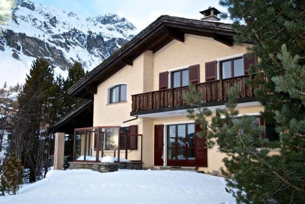 Aussenansicht Winter