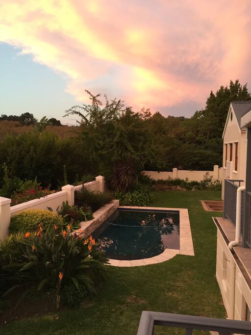 The swimming pool