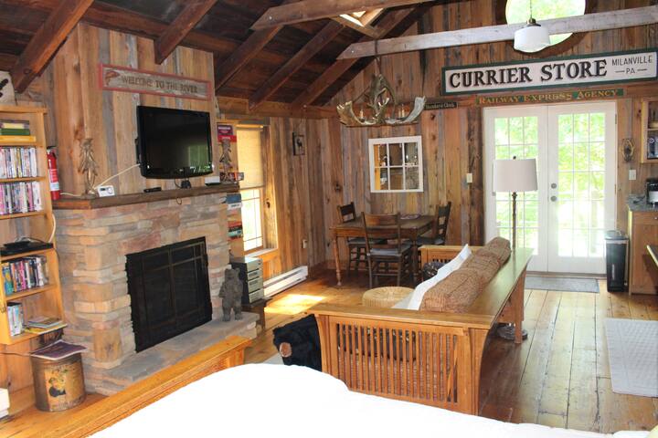 Adirondack Cabin On The Delaware River Cabins For Rent In