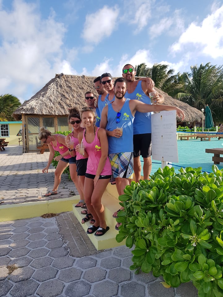 Gruppenurlaub am Meer Resorts zur Miete in San Pedro, Ambergris Caye