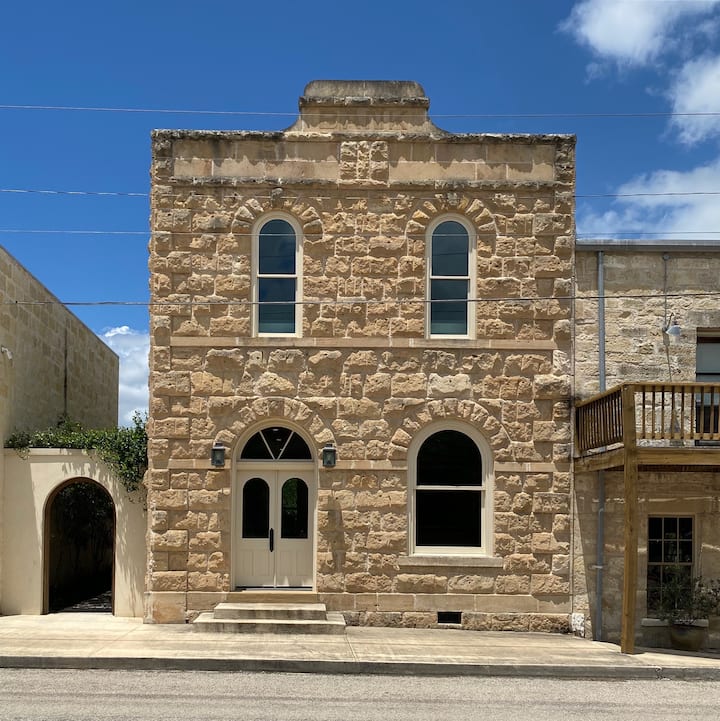 Historic Storyville Bank Loft Lofts for Rent in Center Point, Texas