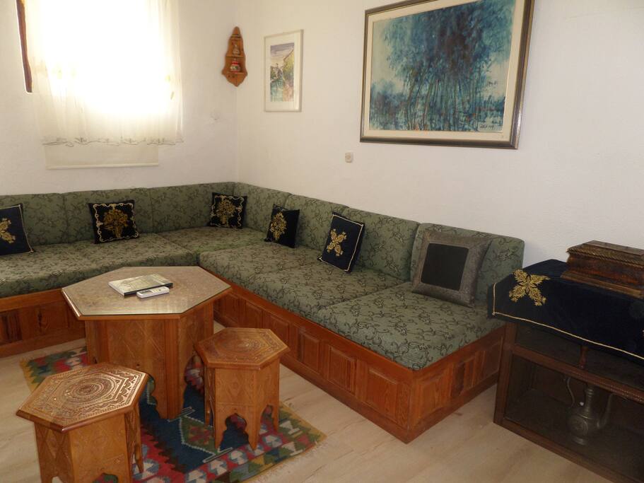 The living room