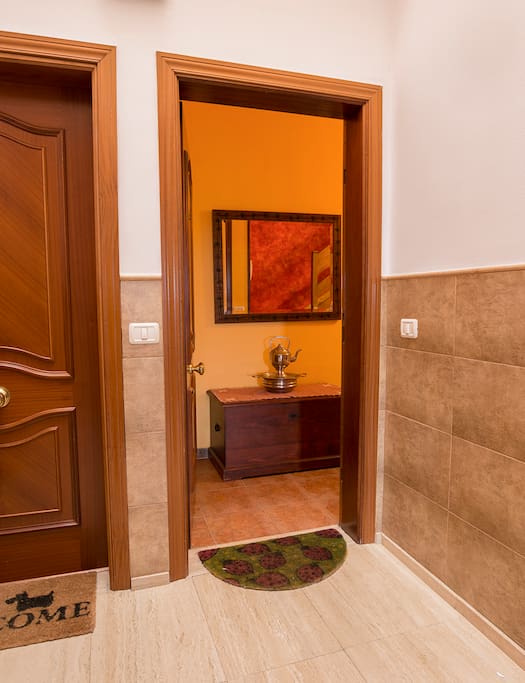 Entrada a la casa