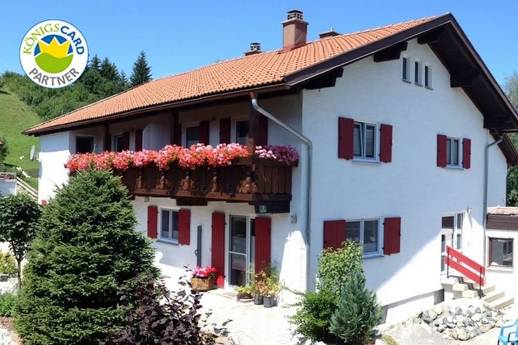 Wohnung befindet sich im 1. Stock (Süd-/Westseite)