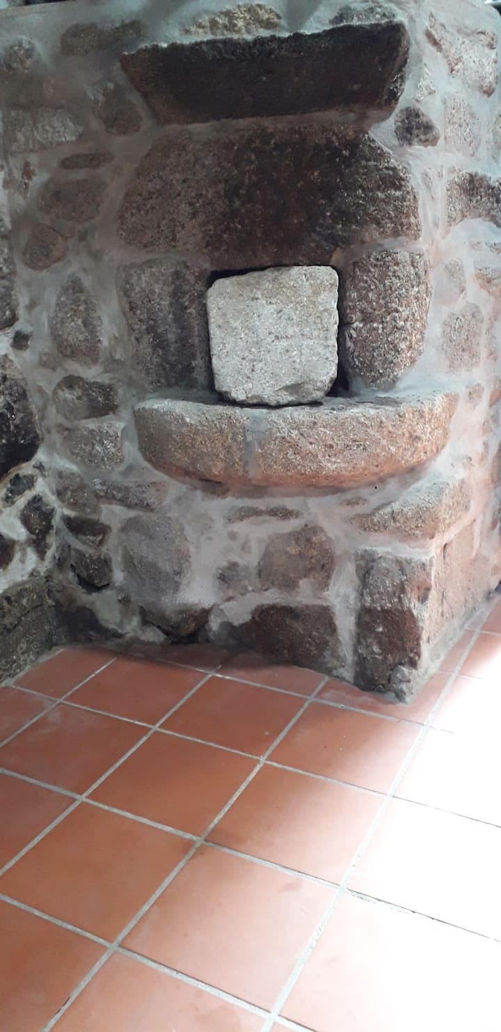 เตาอบขนมปังแบบเก่าที่เก็บรักษาไว้ 