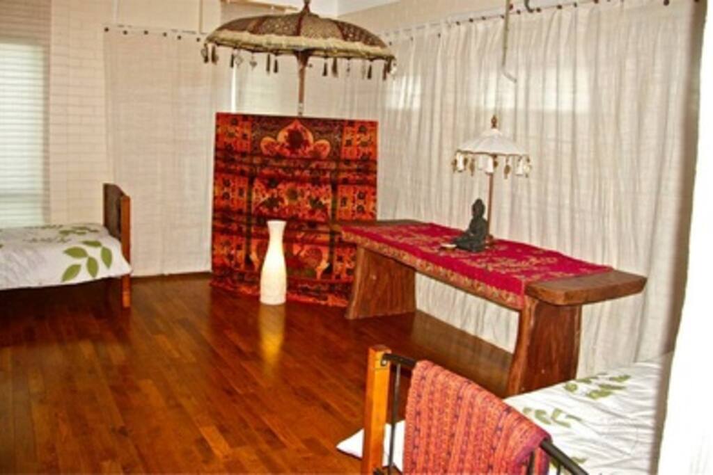 Dorm room accommodation