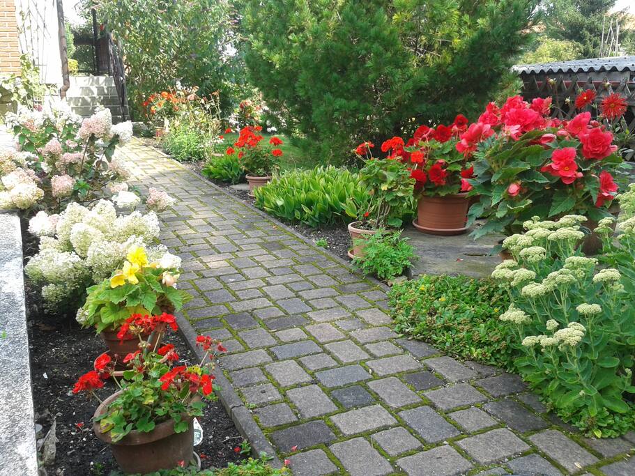 Weg zum Haus