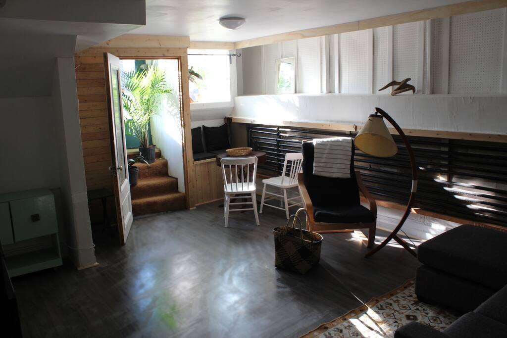 Living room, Floors a bit streaky cause I just mopped it