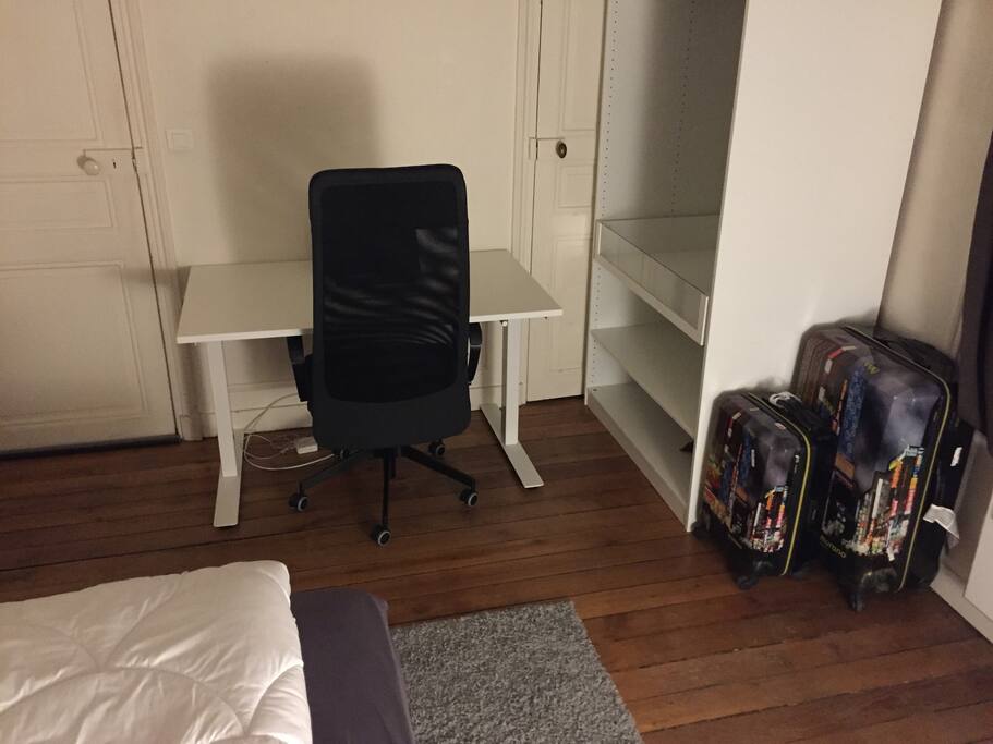 The bedroom
