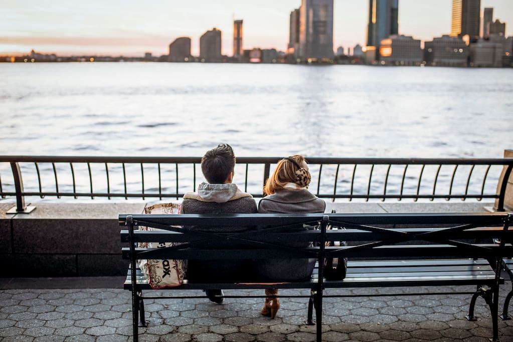 Foto van Battery Park City in Battery Park City