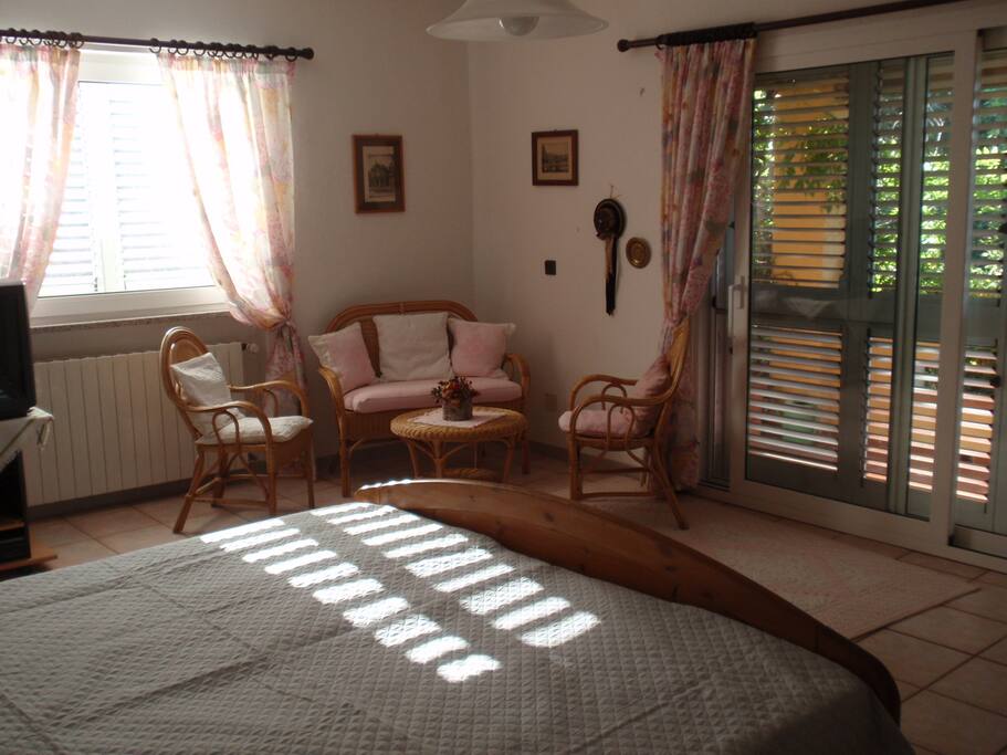 Schlafzimmer 2 mit Doppelbett