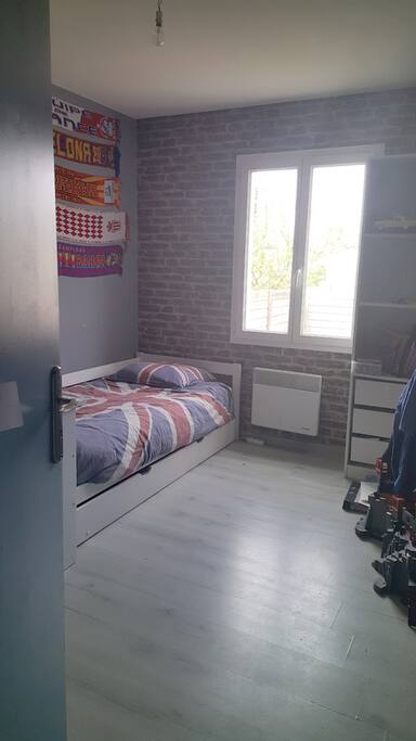 Chambre lit simple