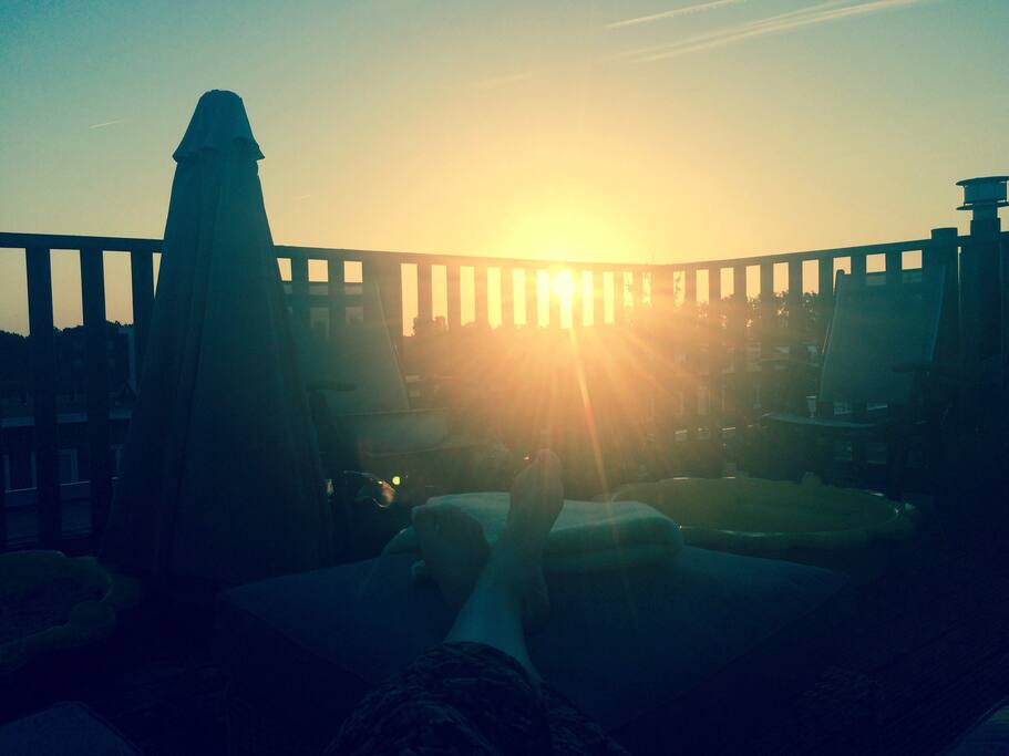 Rooftop lounge