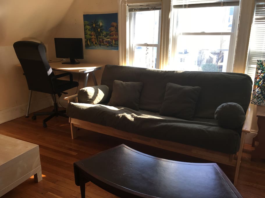 Pull-out futon