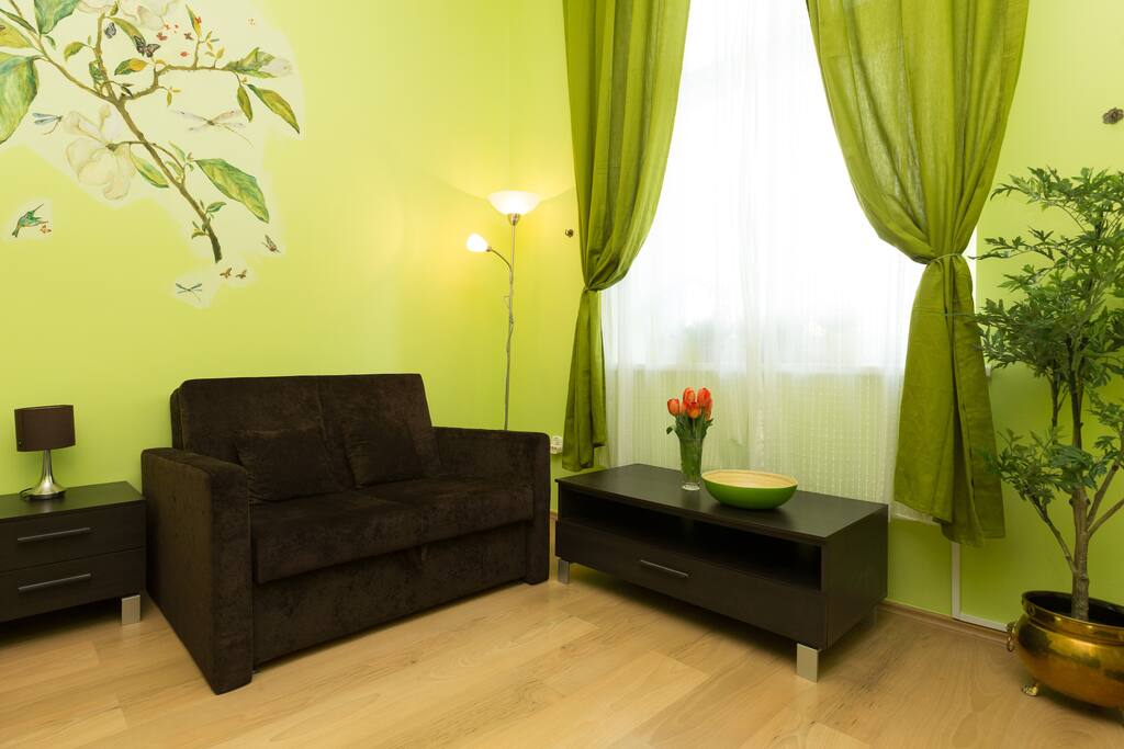 Pull-out couch