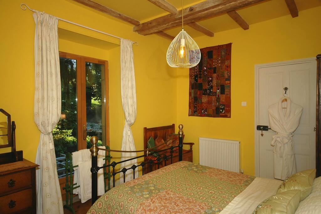 French door will soon lead to a private balcony.