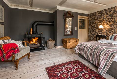 Romantik im Colonistenhaus Sauna Kamin Ruderboot