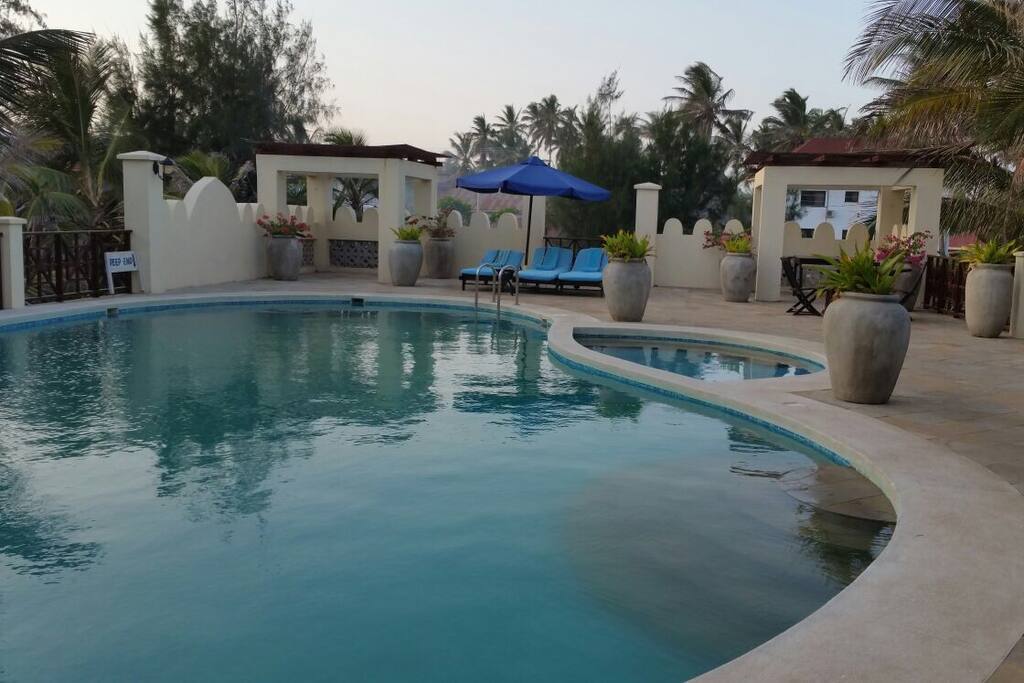 Swimming pool area