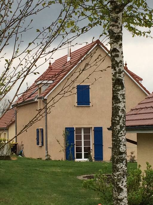 Vue de la maison façade Ouest