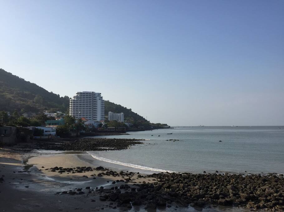View from beach house to the left.