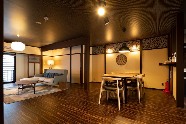 Maruco 左近 東寺のふもとラグジュアリーゲストハウス京町家一軒貸切 最大9名宿泊可能 Casas En Renta En Kioto Kyoto Japon