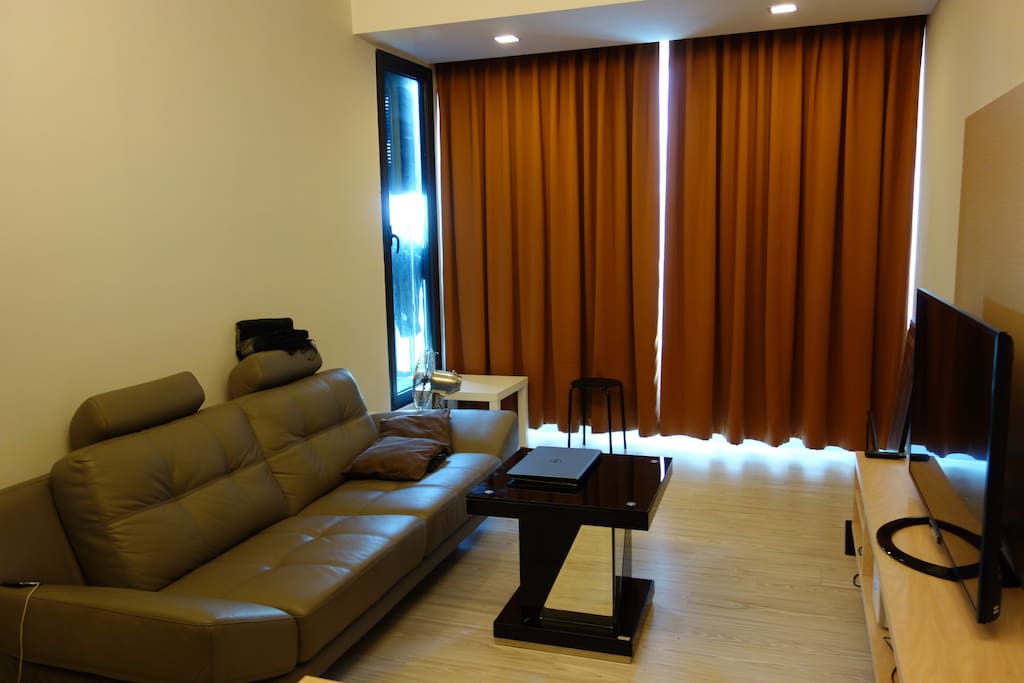 Living Room. The guest can enjoy the space all by himself/herself
