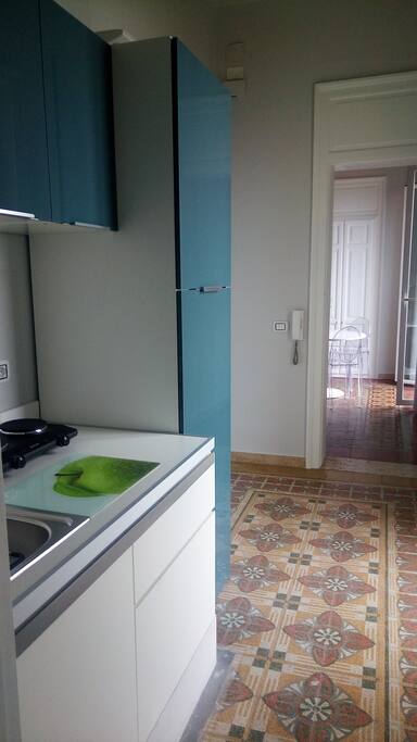 Regina Elena,Appart. Scirocco - Cucinino con vista mare