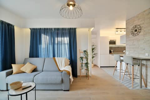 ❤️ Appartement cosy- centre ville 300m de la plage
