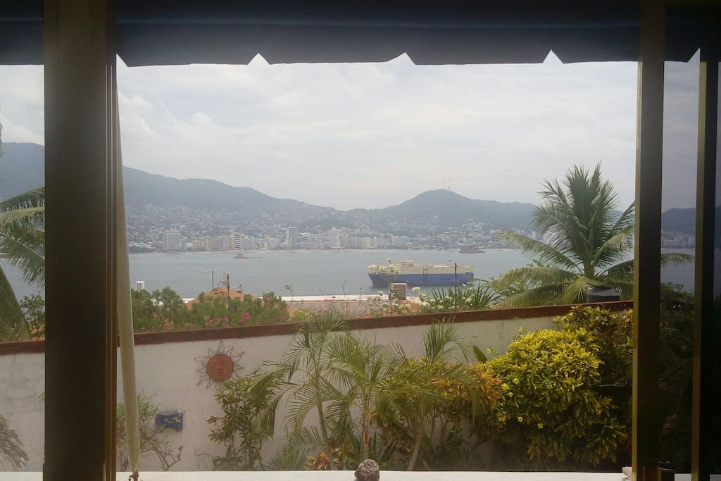 Ubicación con vista a la bahía de Acapulco