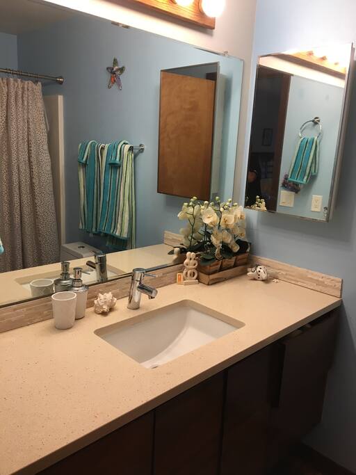 In rm private bath