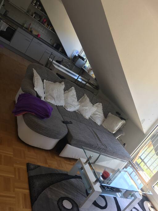 Living room (when i have 4 guests, 2 can sleep here)