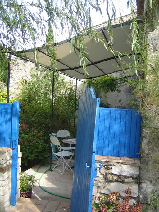 entrée jardin du bas niveau 1