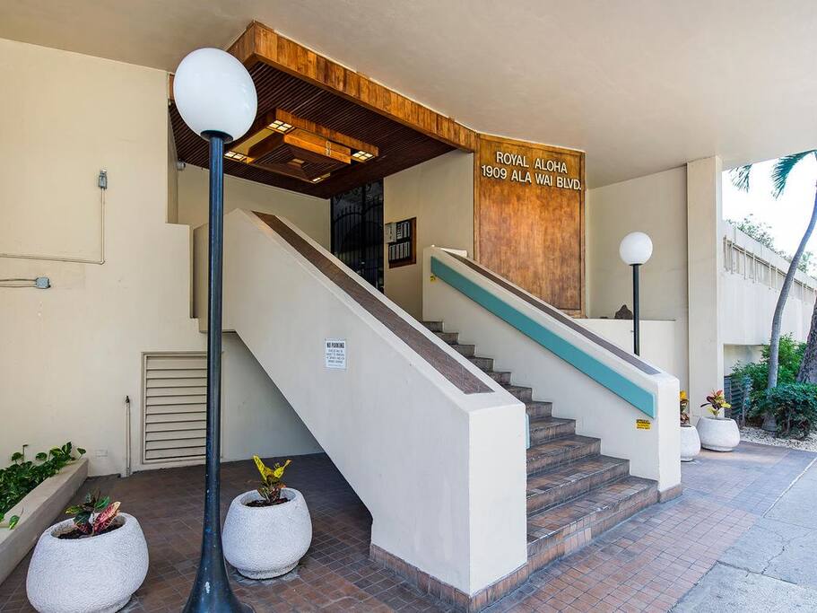 Front Entrance on McCully Street