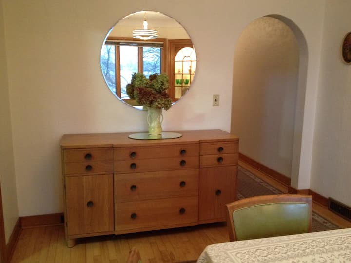 Buffet in de eetkamer