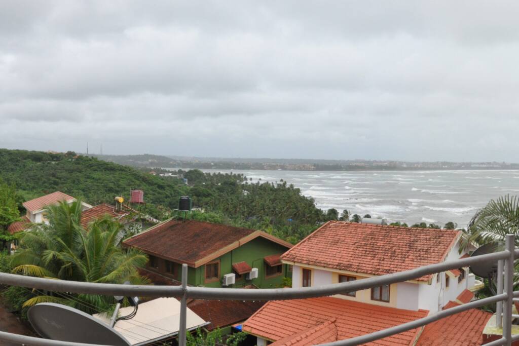 Sea View From Hall Inside
