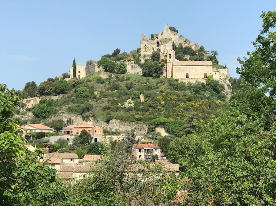 vue sur le chateau