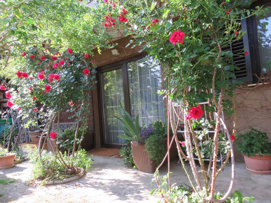 entrance to apartment