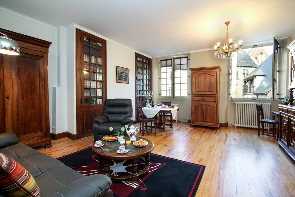 living room / salon-salle à Manger