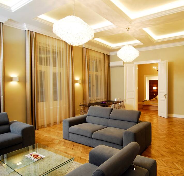 Main Room - All lit up