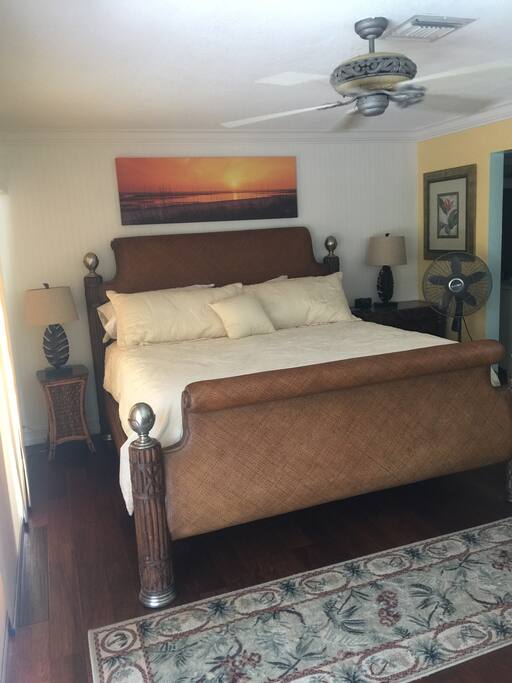 Master Bedroom King bed