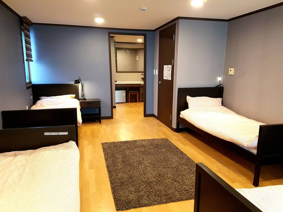 Beds in Dormitory